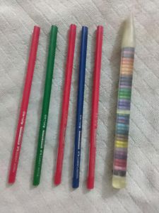 36 Colours In One + 5 Super Dark Pencils With Tape