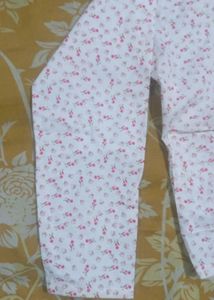 New Floral Print Oversized Shirt with pocket