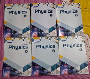 ALLEN Physics Pre-Medical Books (Set of 6)