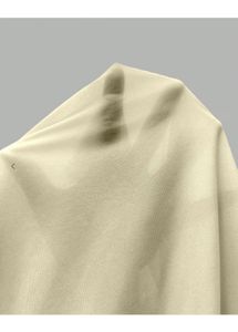 Cream Ruched Mini Dress