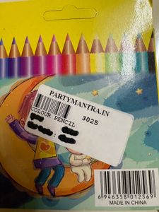 12 Colored Pencils Set