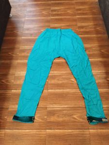 Teal Ethnic Salwar Pants