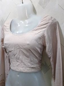 Elegant Sheer Long Sleeve Top ( RESELL)