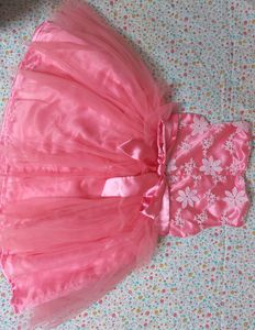 2 Year Old Girl Pink Dress_used