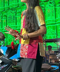 Colorful Patchwork Kurta