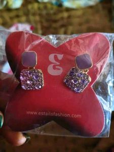 Combo pack of 2 korean stylish earrings