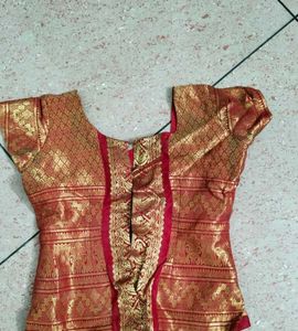 Tradition Ethnic Skirt And Top (Silk)