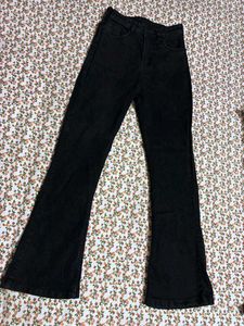 Classic Black Flare Jeans