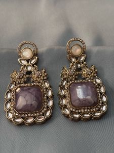 Lavender Victorian AD Earrings 💜