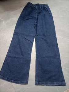 Wide Leg Denim Pants
