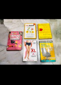 Set of 5 Fitness Books Bundle