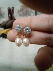Elegant Pearl Drop Earrings