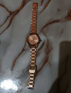 Rose Gold Tone Watch