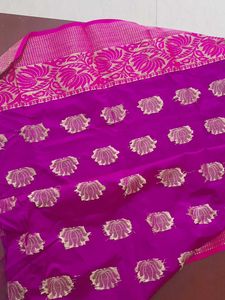 Vibrant Pink blouse fabric