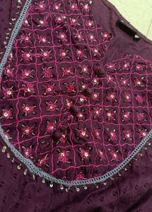 ✨Boho Ethnic Kurti With Mirror Work✨