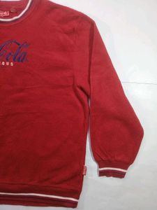 Coca-Cola Red Fleece Sweatshirt