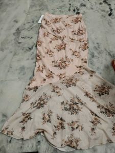 Floral Print Maxi Skirt