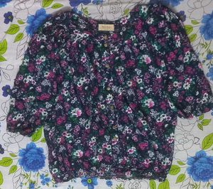 Boho Peasant Blouse with a Blouson silhouette
