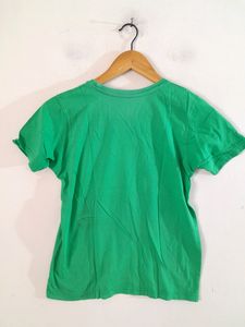 Green Printed T-Shirt (Boy's)