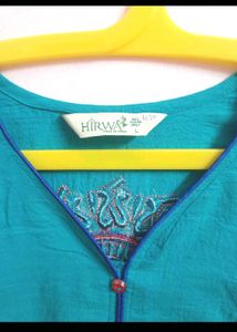 Turquoise Kurta