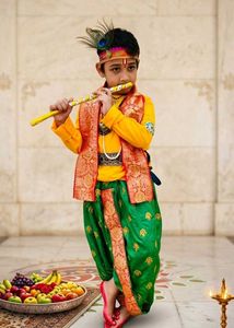 Adorable Krishna Costume for Kids