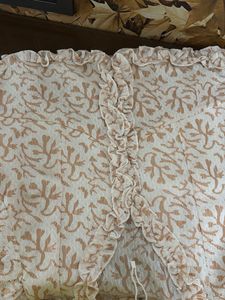 Stylish Printed Crop Top with Bell Sleeves