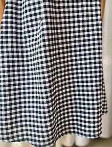 Gingham Off-Shoulder Midi Dress