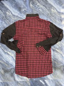 Red &amp; Black Checkered Shirt