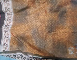Brown Saree