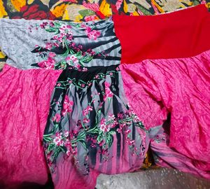 Beautiful Floral Print Kurta Set