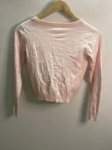Pink Guess Rhinestone Sweater