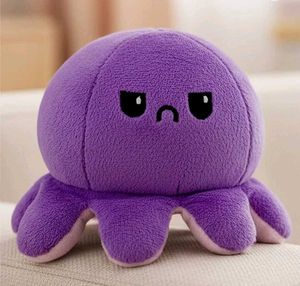 Reversible Octopus Plush Toy