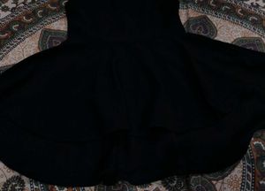 Stylish Black Peplum Top