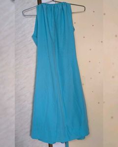 Sky Blue Casual Dress 🌩️