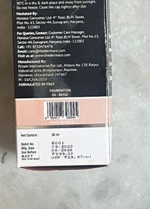 Derma Co Foundation