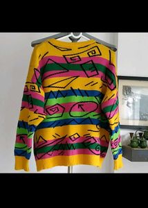 Vintage Patterned korean Sweater