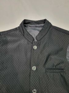 Black Ethnic Waistcoat