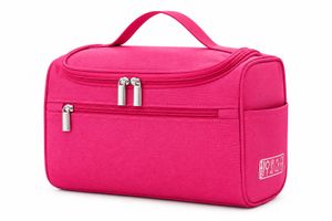 Pink Travel Toiletry Bag makeup