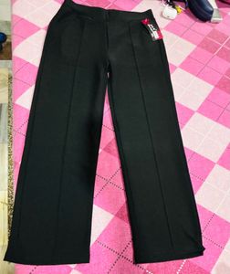 Classic Black Wide Leg Pants