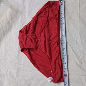 Red Thong ⚛️Panty with Bow Detail