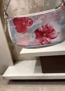 Lino Perros Floral Print Chic Shoulder Bag