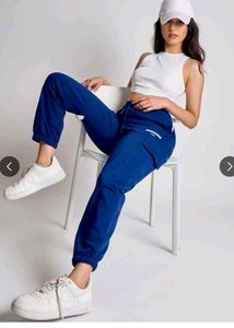 Blue Bonkers Corner Cargo Joggers