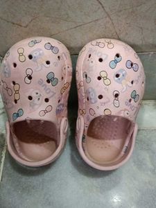 Cute Pink Kids Clogs