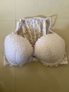Lace Detail Push-Up Bra Set