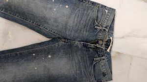 Distressed Denim Jeans