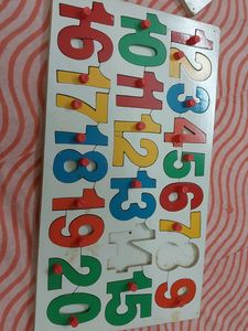 Kids Alphabet And Number Board