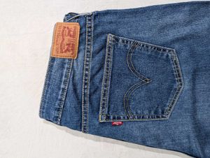Levi's Classic Blue Denim Jeans