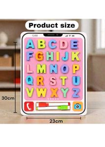 Wooden Alphabet Learning Board 2 in 1