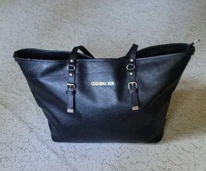 Stylish Black Tote Bag