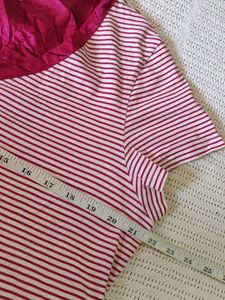 Striped V-Neck T-Shirt